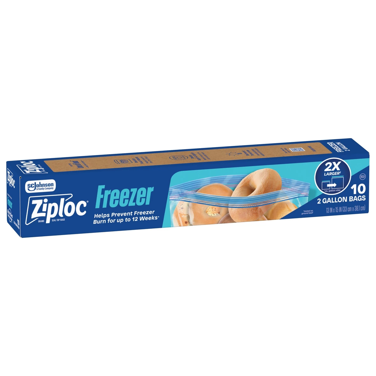 Meal Prep Ziploc - Ziploc Two Gallon Freezer Bags for