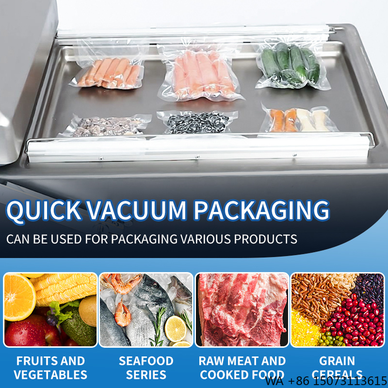 Meal Prep Usa - DZ-500 Commercial Vacuum Sealer Double Chamber