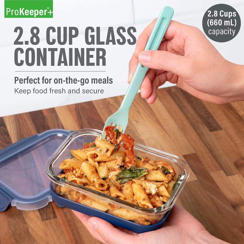 2.8 Cup Glass Food Storage Con - огляд і ціна Meal Prep Soup