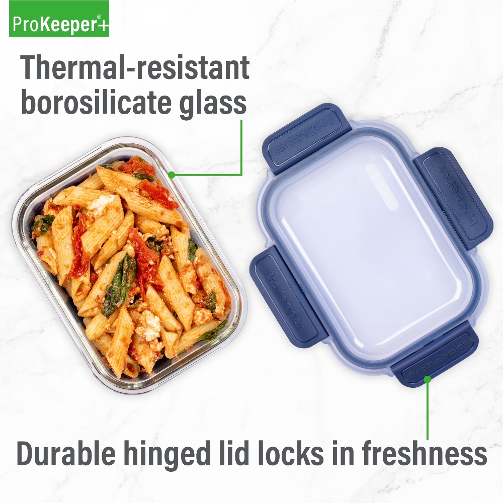 2.8 Cup Glass Food Storage Con - огляд і ціна Meal Prep Soup