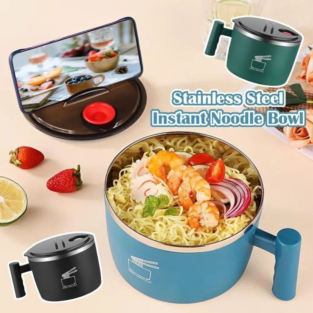 Portable Stainless Steel Ramen - огляд і ціна Meal Prep Soup