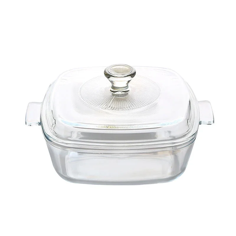 Tempered Glass Bowl with Lid H - огляд і ціна Meal Prep Soup