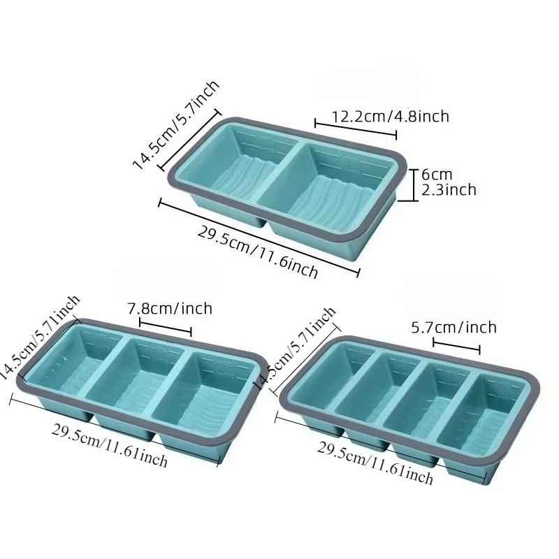 Silicon Soup Portion Freeze Tr - огляд і ціна Meal Prep Soup