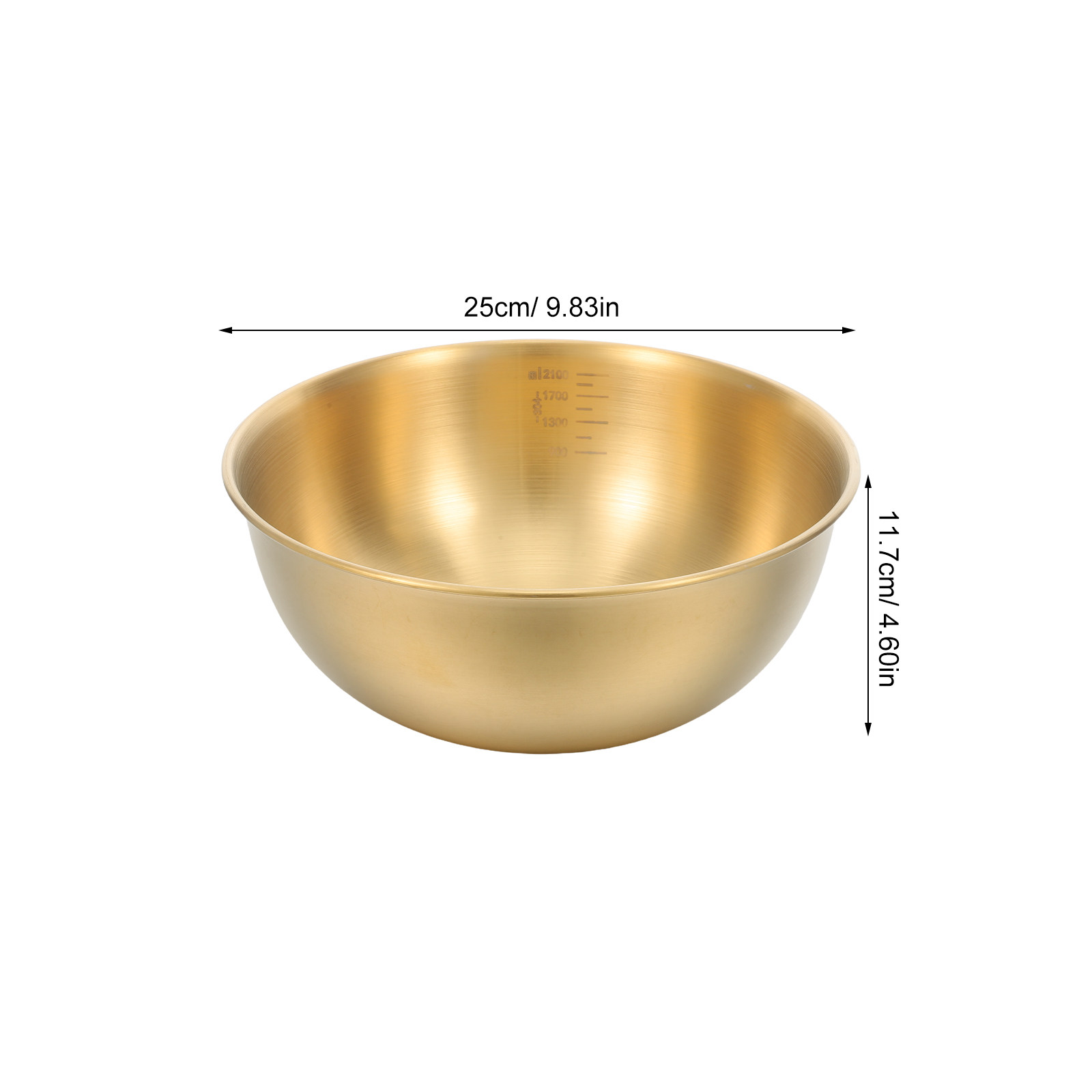 2100Ml Stainless Steel Mixing  - огляд і ціна Meal Prep Usa