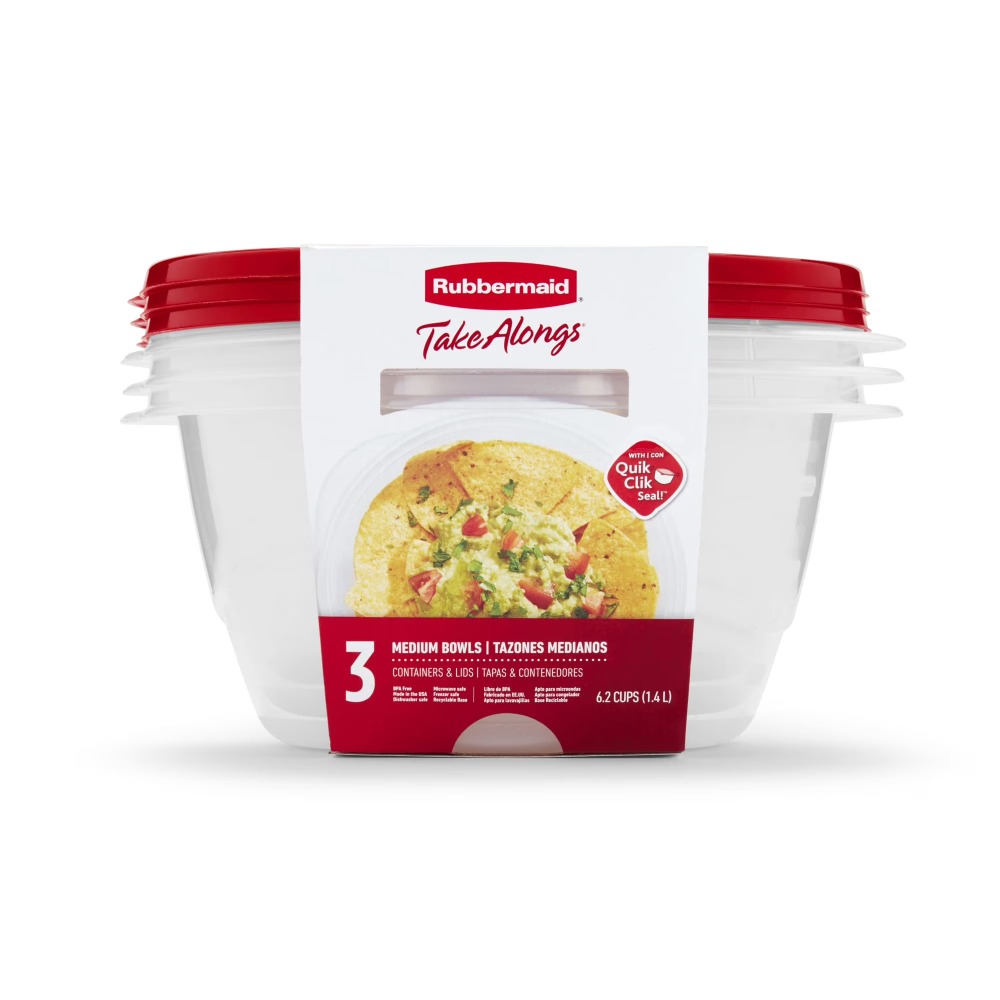 Large Round Food Storage Conta - огляд і ціна Meal Prep Usa