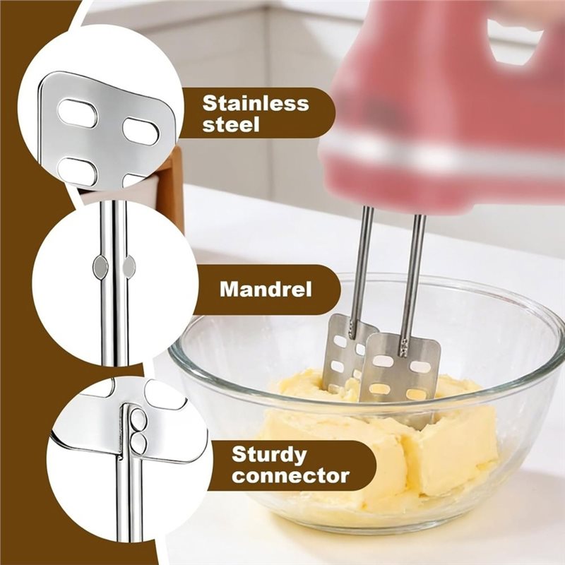 A83G-2Pcs Hand Mixer Butter Ch - огляд і ціна Kitchenaid Mixer Hand Mixer