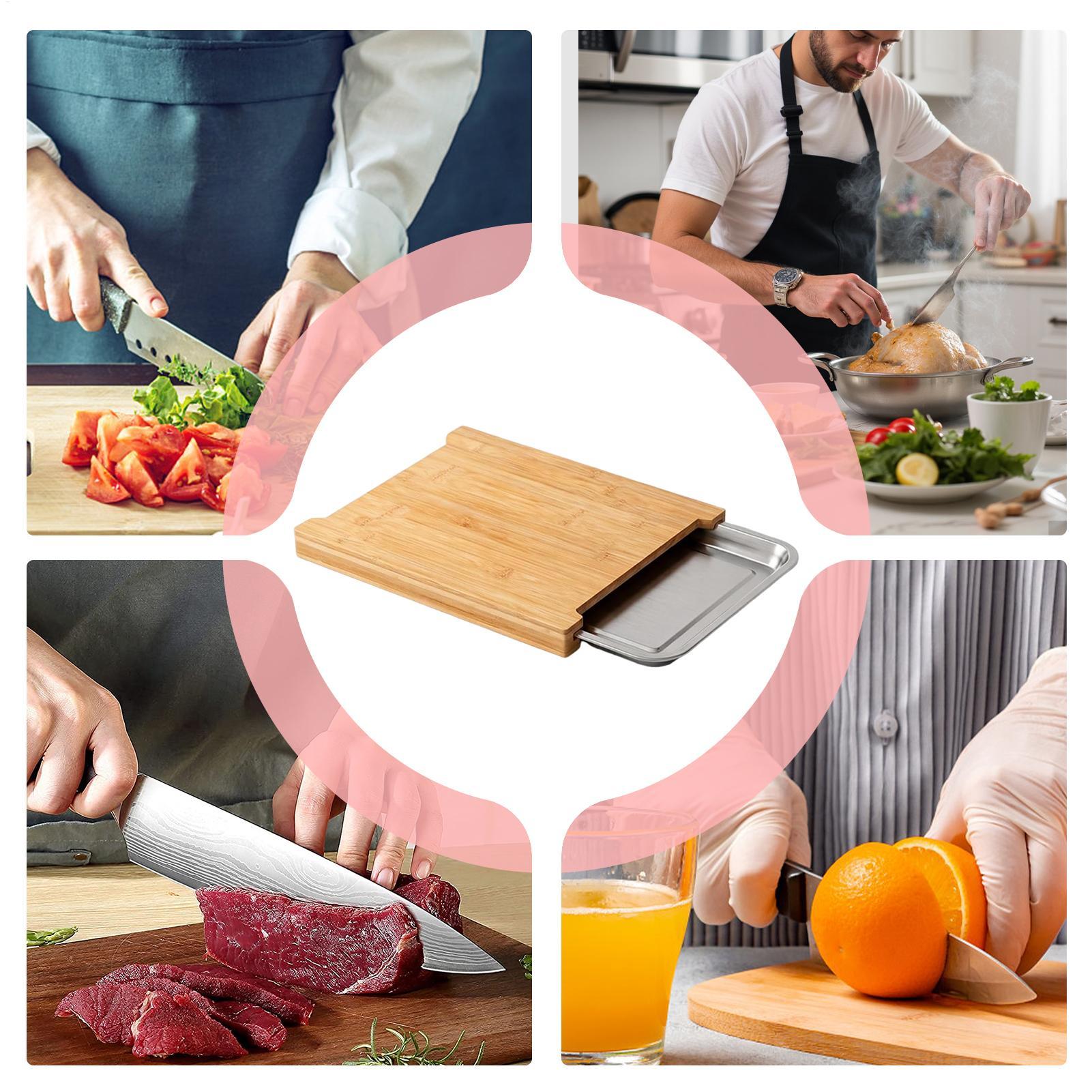 Wooden Cutting Board Non-Slip  - огляд і ціна Meal Prep Usa