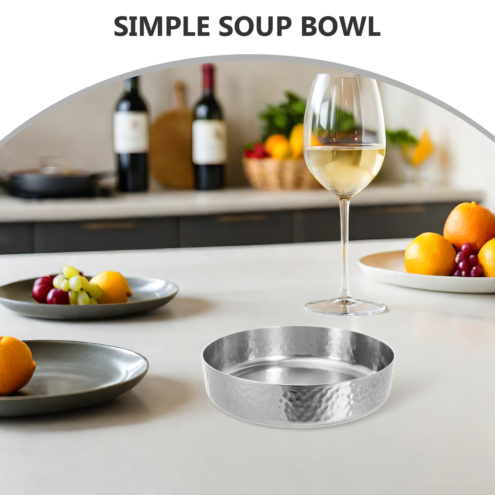800Ml Stainless Steel Soup Bow - огляд і ціна Meal Prep Usa