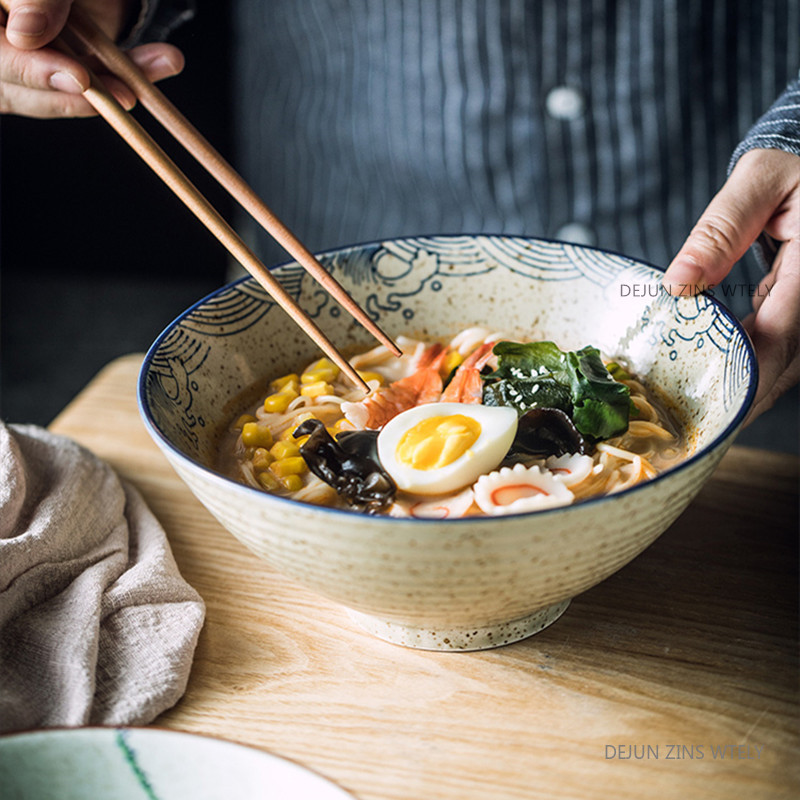 8-inch Ceramic Noodle Bowl Jap - огляд і ціна Meal Prep Soup