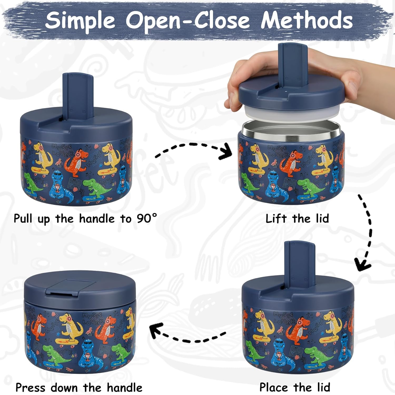 12oz Insulated Vacuum Food Jar - огляд і ціна Meal Prep Soup